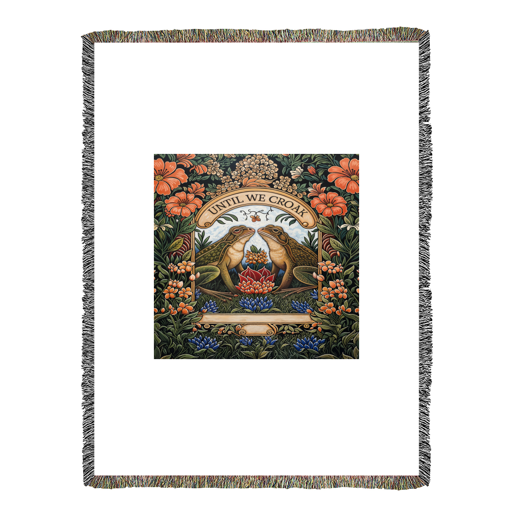 Til We Croak – Heirloom Blanket – image 2