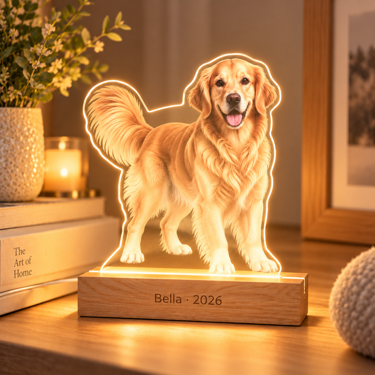 Custom Photo Night Light – Personalized Acrylic Keepsake