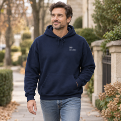Personalized Dad EST. Hoodie - Custom Year