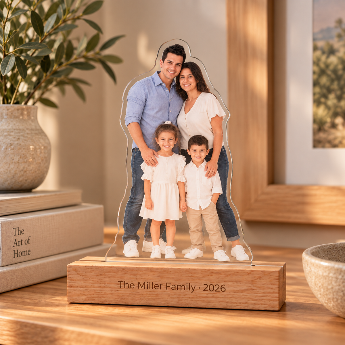 Custom Photo Night Light – Personalized Acrylic Keepsake