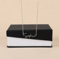 Personalized Name Necklace – Signature Script Style
